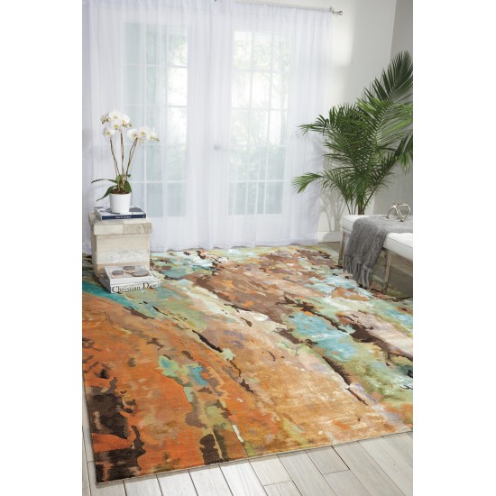 Nourison Prismatic PRS09 Area Rug, Multicolor, 8'6" x 11'6"