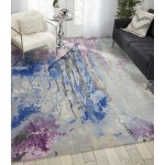 Nourison Prismatic PRS11 Area Rug, Grey/Multicolor, 7'9" x 9'9"