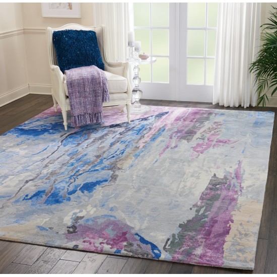 Nourison Prismatic PRS11 Area Rug, Grey/Multicolor, 8'6" x 11'6"