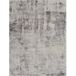 Nourison Prismatic PRS12 Area Rug, Silver/Grey, 5'6" x 7'5"