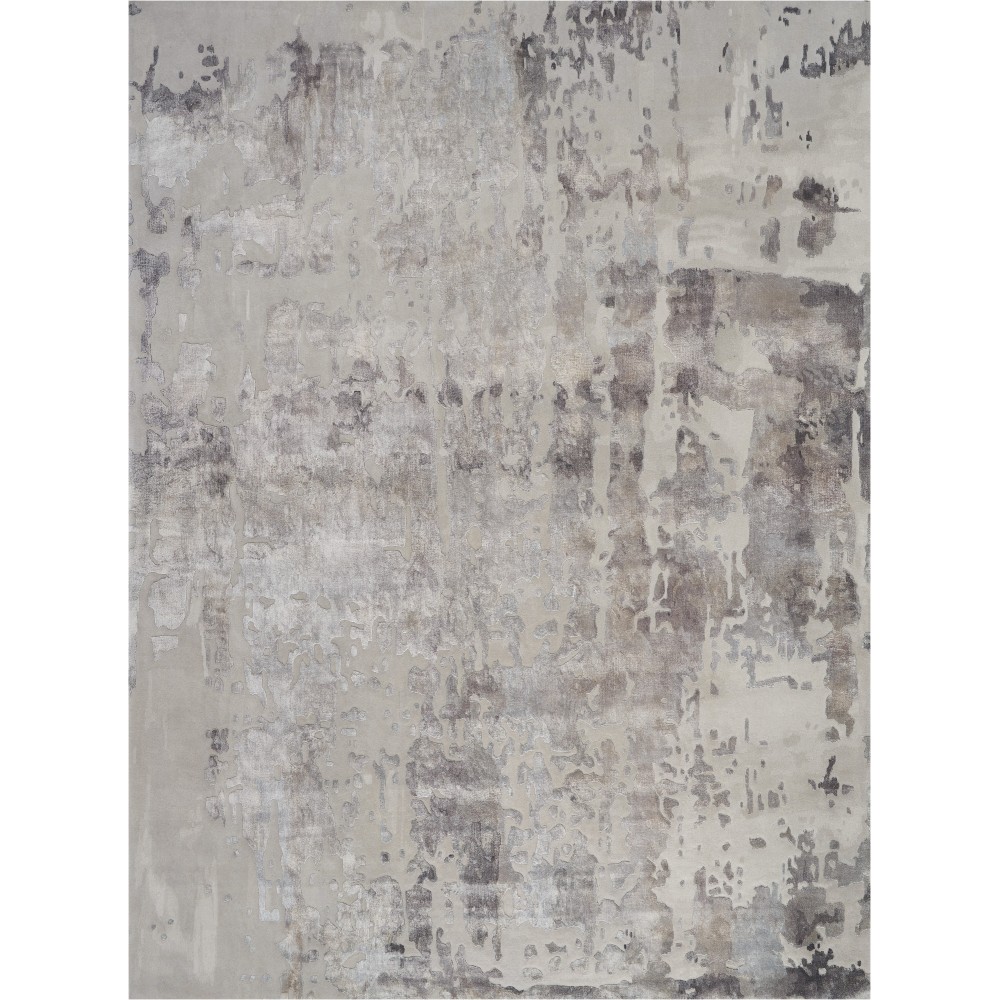 Nourison Prismatic PRS12 Area Rug, Silver/Grey, 8'6" x 11'6" Nourison Prismatic PRS12 Area Rug, Silver/Grey, 8'6" x 11'6"