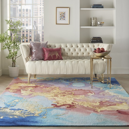 Nourison Prismatic PRS18 Area Rug, Multicolor, 7'9" x 9'9"