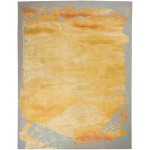 Nourison Prismatic PRS19 Area Rug, Grey/Gold, 7'9" x 9'9"