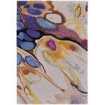 Nourison Prismatic PRS20 Area Rug, Grey/Lilac/Multicolor, 2' x 3'