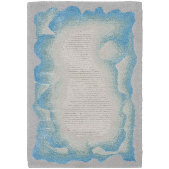 Nourison Prismatic PRS22 Area Rug, Sea Mist Blue, 2' x 3'