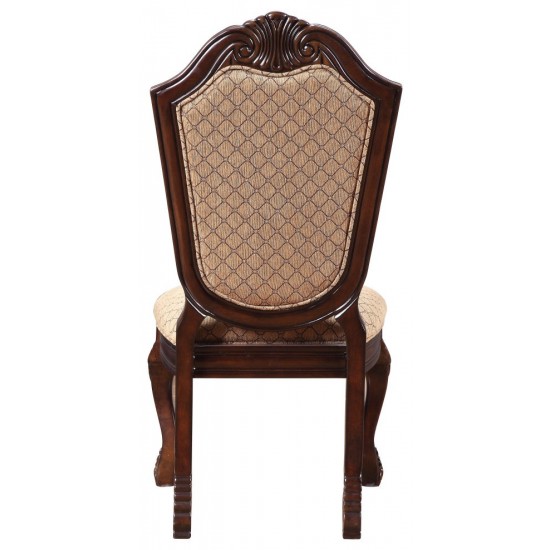 ACME Chateau De Ville Side Chair (Set-2), Espresso