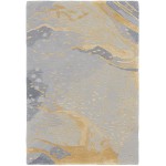 Nourison Prismatic PRS28 Area Rug, Grey/Gold, 2' x 3'