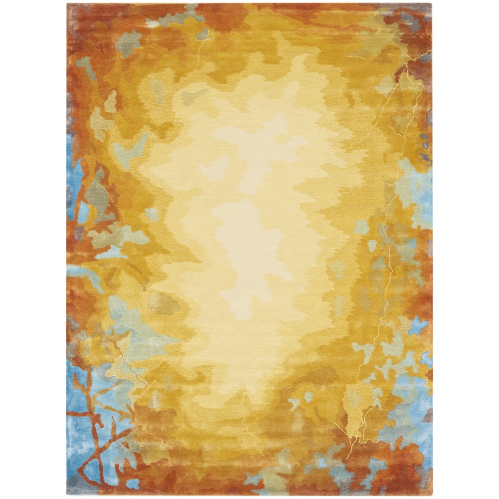 Nourison Prismatic PRS29 Area Rug, Gold/Multicolor, 12' x 15' Nourison Prismatic PRS29 Area Rug, Gold/Multicolor, 12' x 15'