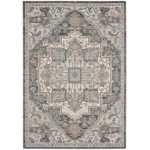 Nourison Parisa PSA01 Area Rug, Grey Sage, 5'3" x 7'5"