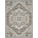 Nourison Parisa PSA01 Area Rug, Grey Sage, 8'6" x 11'6"