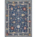 Nourison Parisa PSA03 Area Rug, Denim, 12' x 15'