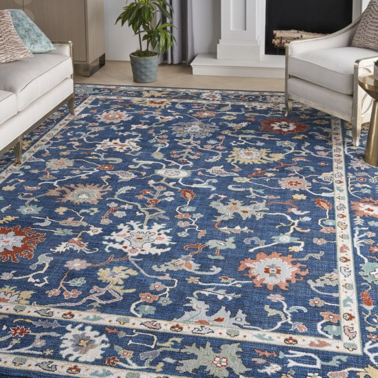 Nourison Parisa PSA03 Area Rug, Denim, 12' x 15'