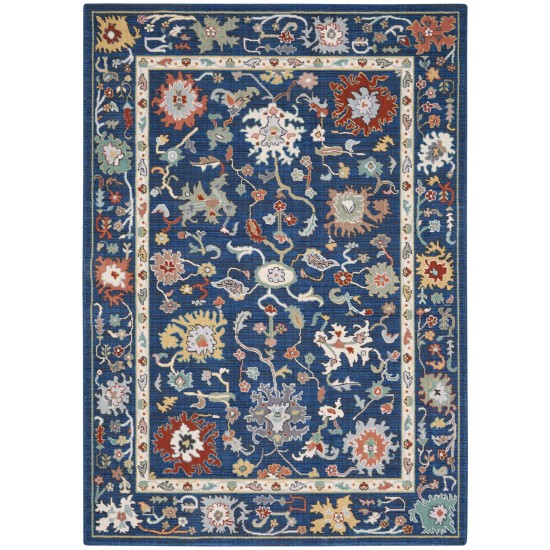 Nourison Parisa PSA03 Area Rug, Denim, 5'3" x 7'5"