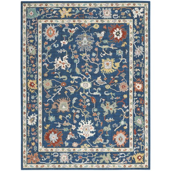 Nourison Parisa PSA03 Area Rug, Denim, 7'9" x 9'9"