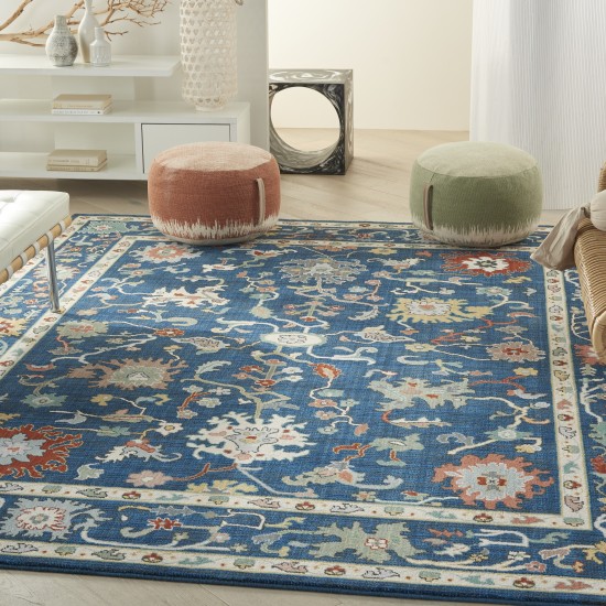 Nourison Parisa PSA03 Area Rug, Denim, 7'9" x 9'9"