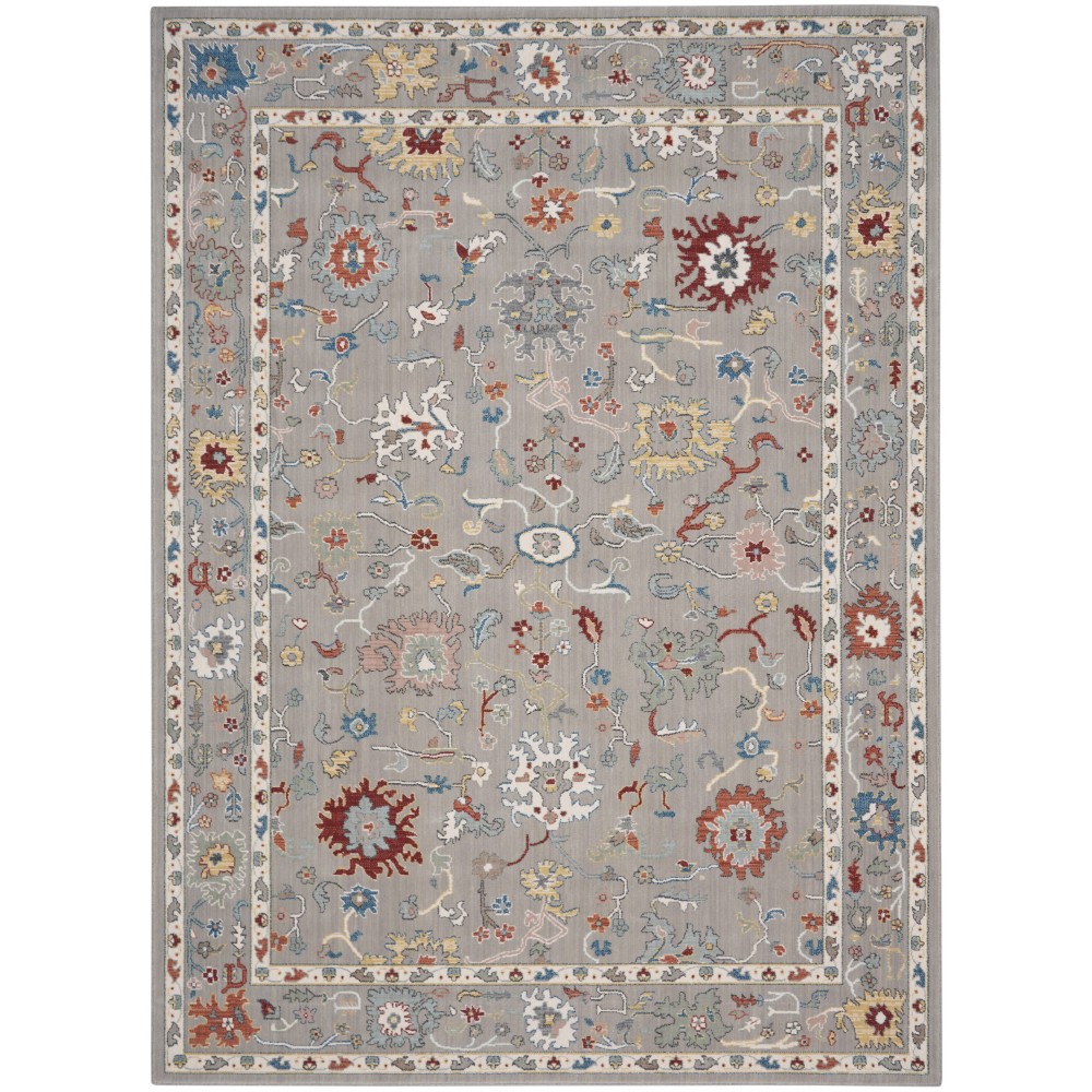 Nourison Parisa PSA03 Area Rug, Grey, 12' x 15'