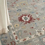 Nourison Parisa PSA03 Area Rug, Grey, 8'6" x 11'6"