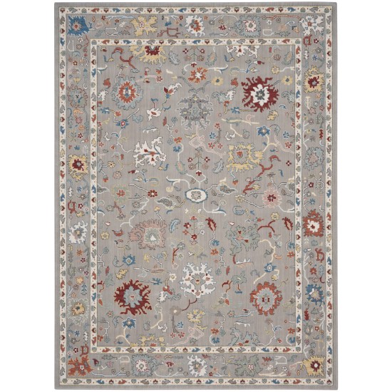 Nourison Parisa PSA03 Area Rug, Grey, 9'9" x 13'9"