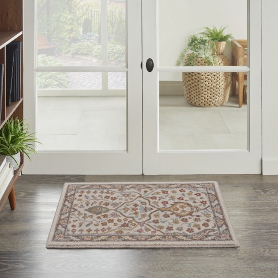 Nourison Parisa PSA04 Area Rug, Beige, 2' x 3'