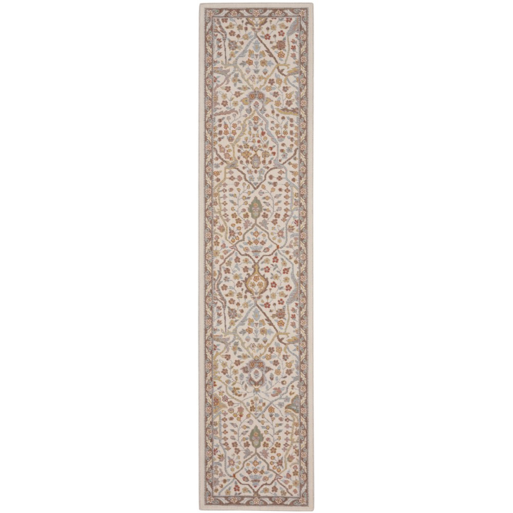 Nourison Parisa PSA04 Runner Rug, Beige, 2'3" x 10'