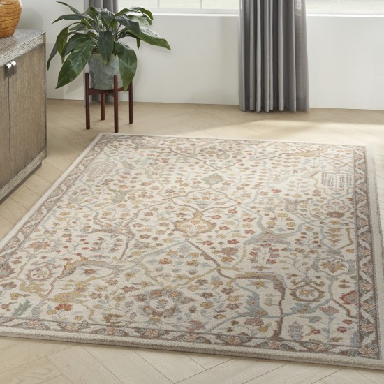 Nourison Parisa PSA04 Area Rug, Beige, 5'3" x 7'5"