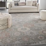 Nourison Parisa PSA05 Area Rug, Grey/Multicolor, 12' x 15'