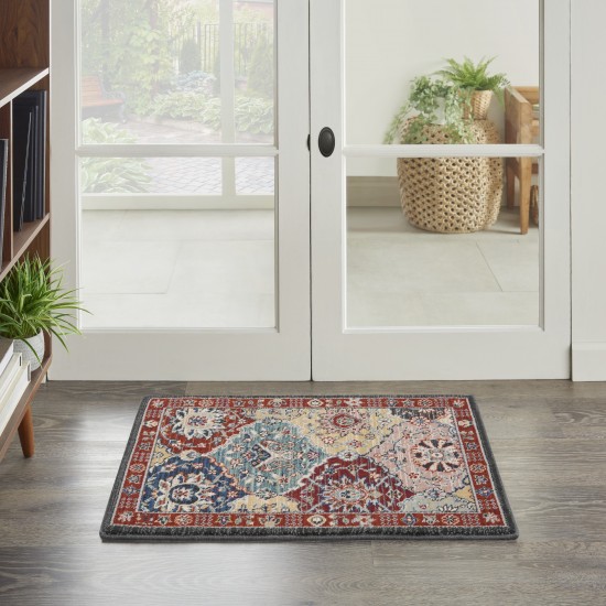 Nourison Parisa PSA05 Area Rug, Multicolor, 2' x 3'