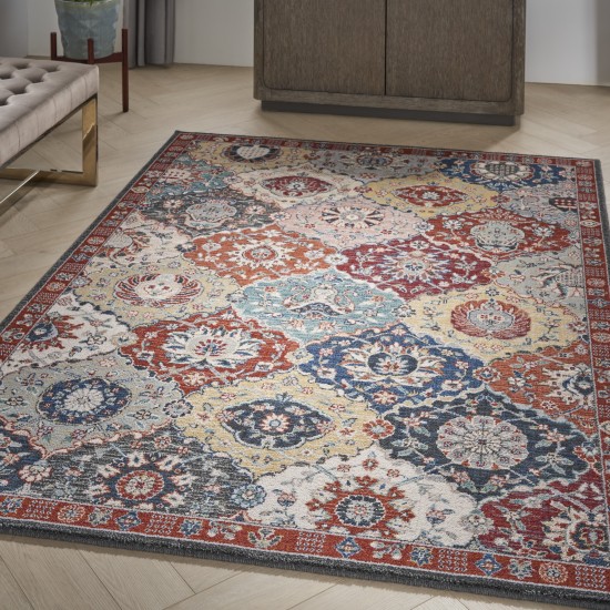 Nourison Parisa PSA05 Area Rug, Multicolor, 5'3" x 7'5"