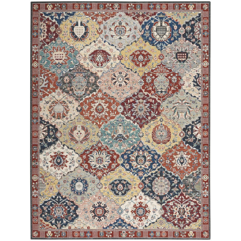 Nourison Parisa PSA05 Area Rug, Multicolor, 7'9" x 9'9"