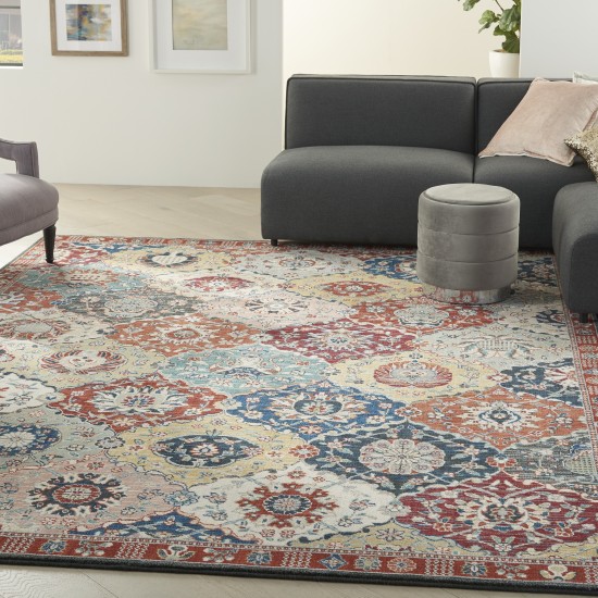 Nourison Parisa PSA05 Area Rug, Multicolor, 7'9" x 9'9"