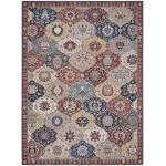 Nourison Parisa PSA05 Area Rug, Multicolor, 8'6" x 11'6"