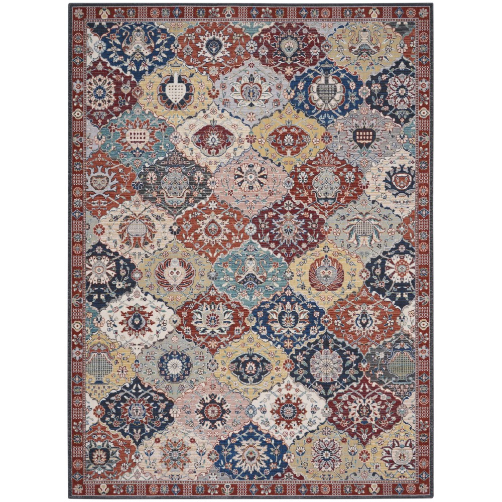 Nourison Parisa PSA05 Area Rug, Multicolor, 8'6" x 11'6"