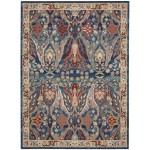 Nourison Parisa PSA06 Area Rug, Denim/Multicolor, 12' x 15'