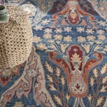 Nourison Parisa PSA06 Area Rug, Denim/Multicolor, 8'6" x 11'6"