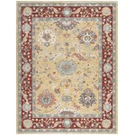 Nourison Parisa PSA07 Area Rug, Gold/Brick, 7'9" x 9'9"