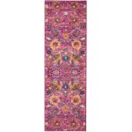 Nourison Passion PSN01 Runner Rug, Fuchsia, 1'10" x 6'