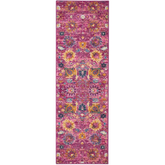 Nourison Passion PSN01 Runner Rug, Fuchsia, 1'10" x 6'