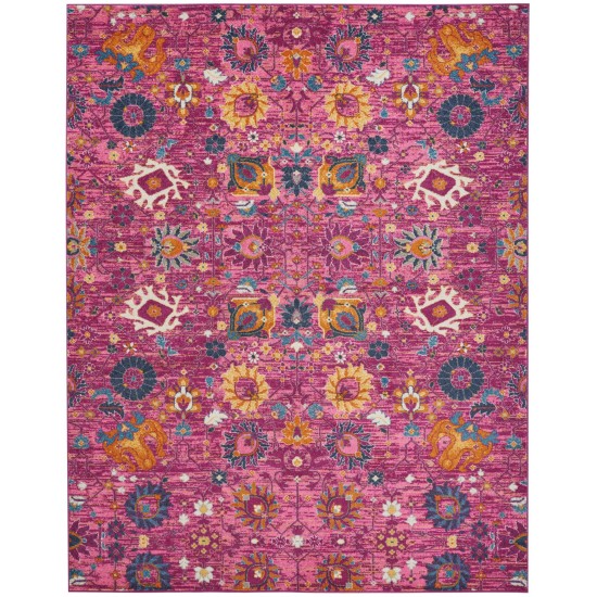 Nourison Passion PSN01 Area Rug, Fuchsia, 8' x 10'