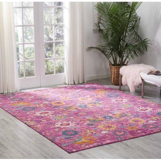 Nourison Passion PSN01 Area Rug, Fuchsia, 8' x 10'