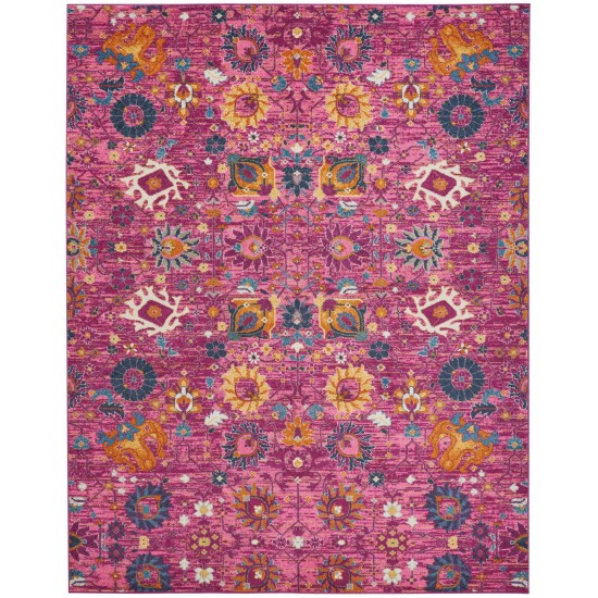 Nourison Passion PSN01 Area Rug, Fuchsia, 9' x 12'