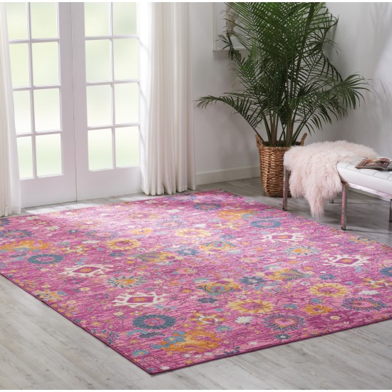 Nourison Passion PSN01 Area Rug, Fuchsia, 9' x 12'