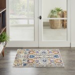 Nourison Passion PSN01 Area Rug, Ivory/Multicolor, 1'10" x 2'10"