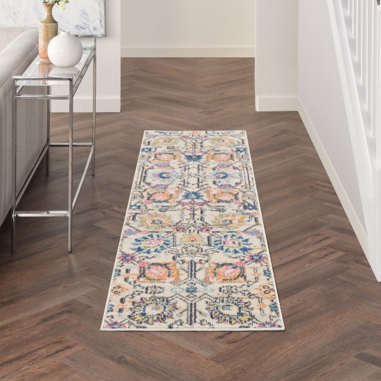 Nourison Passion PSN01 Runner Rug, Ivory/Multicolor, 1'10" x 6'