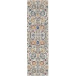 Nourison Passion PSN01 Runner Rug, Ivory/Multicolor, 2'2" x 7'6"