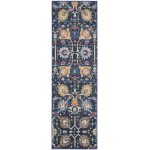 Nourison Passion PSN01 Runner Rug, Navy, 1'10" x 6'