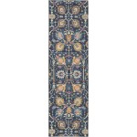 Nourison Passion PSN01 Runner Rug, Navy, 2'2" x 7'6"