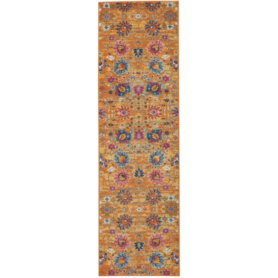 Nourison Passion PSN01 Runner Rug, Sunburst, 2'2" x 10'