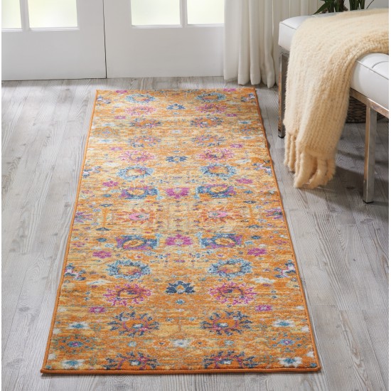 Nourison Passion PSN01 Runner Rug, Sunburst, 2'2" x 10'