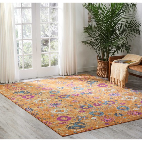 Nourison Passion PSN01 Area Rug, Orange, 8' x 10'