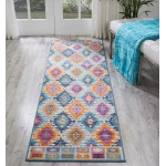 Nourison Passion PSN02 Runner Rug, Multicolor, 2'2" x 7'6"